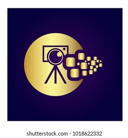 Photography Icon Vector Logo Template