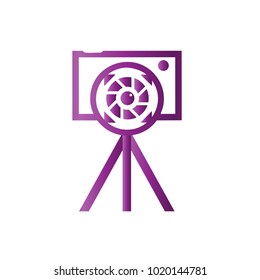 Photography Icon Vector Logo Template