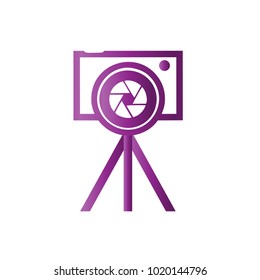 Photography Icon Vector Logo Template