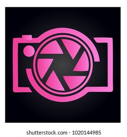 Photography Icon Vector Logo Template