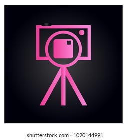 Photography Icon Vector Logo Template