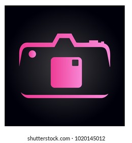 Photography Icon Vector Logo Template