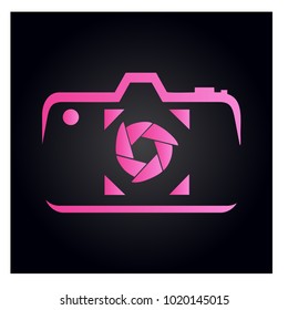 Photography Icon Vector Logo Template