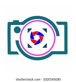 Photography Icon Vector Logo Template