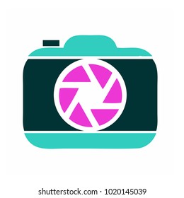 Photography Icon Vector Logo Template
