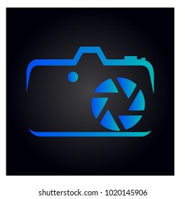 Photography Icon Vector Logo Template