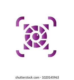 Photography Icon Vector Logo Template