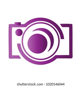 Photography Icon Vector Logo Template