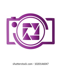 Photography Icon Vector Logo Template