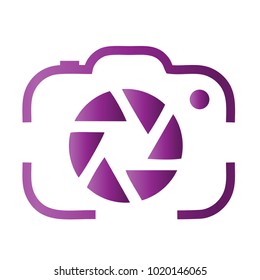 Photography Icon Vector Logo Template