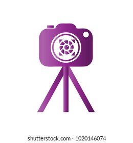 Photography Icon Vector Logo Template