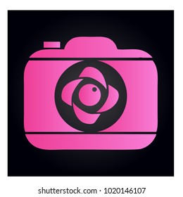 Photography Icon Vector Logo Template