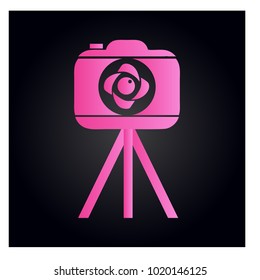 Photography Icon Vector Logo Template