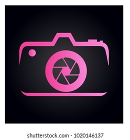 Photography Icon Vector Logo Template