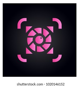 Photography Icon Vector Logo Template