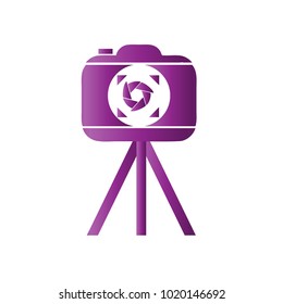 Photography Icon Vector Logo Template