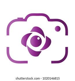 Photography Icon Vector Logo Template