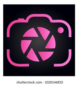 Photography Icon Vector Logo Template