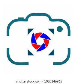 Photography Icon Vector Logo Template