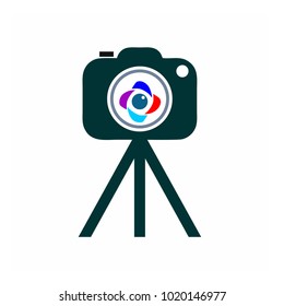 Photography Icon Vector Logo Template