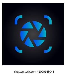 Photography Icon Vector Logo Template