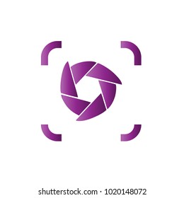 Photography Icon Vector Logo Template