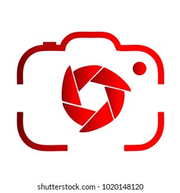 Photography Icon Vector Logo Template