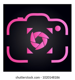 Photography Icon Vector Logo Template