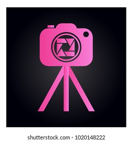 Photography Icon Vector Logo Template