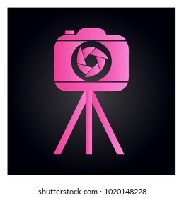 Photography Icon Vector Logo Template