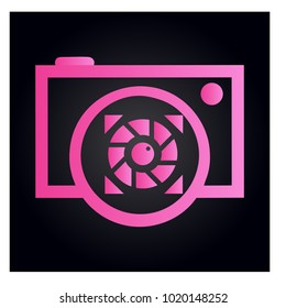 Photography Icon Vector Logo Template