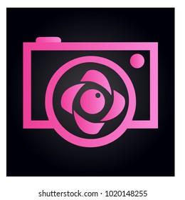 Photography Icon Vector Logo Template