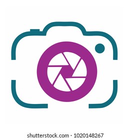 Photography Icon Vector Logo Template