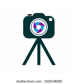 Photography Icon Vector Logo Template