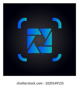 Photography Icon Vector Logo Template