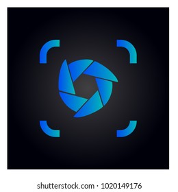 Photography Icon Vector Logo Template