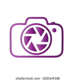 Photography Icon Vector Logo Template