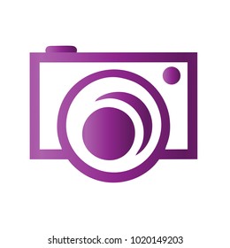 Photography Icon Vector Logo Template