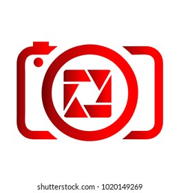 Photography Icon Vector Logo Template
