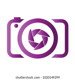 Photography Icon Vector Logo Template