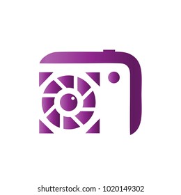 Photography Icon Vector Logo Template