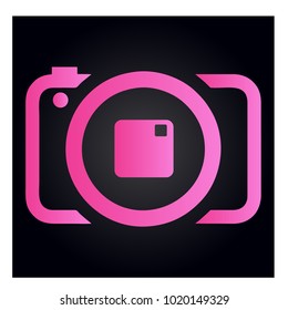 Photography Icon Vector Logo Template