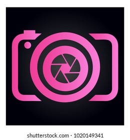 Photography Icon Vector Logo Template