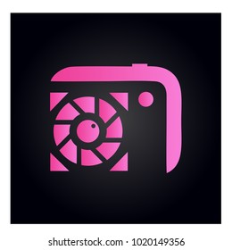 Photography Icon Vector Logo Template