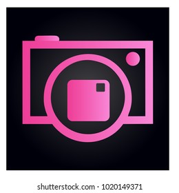 Photography Icon Vector Logo Template