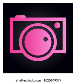 Photography Icon Vector Logo Template