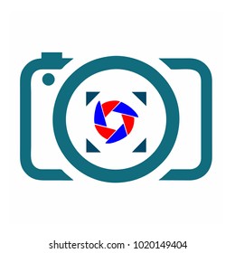Photography Icon Vector Logo Template