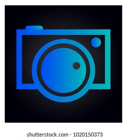 Photography Icon Vector Logo Template