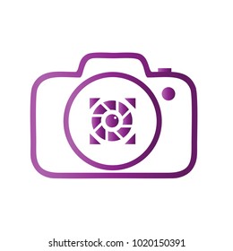 Photography Icon Vector Logo Template