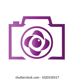 Photography Icon Vector Logo Template